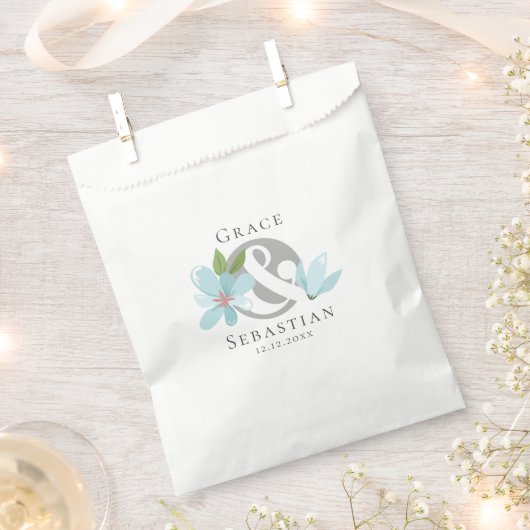 エレガントフローラアンパ結婚サンド フェイバーバッグ (クリップ留めされた状態)