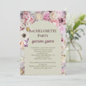 エレガントフローラアーチ夏バチェロレッテ 招待状 (スタンド正面)