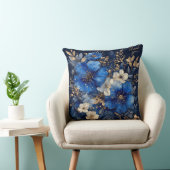 エレガントフローラアートワーク クッション (椅子)