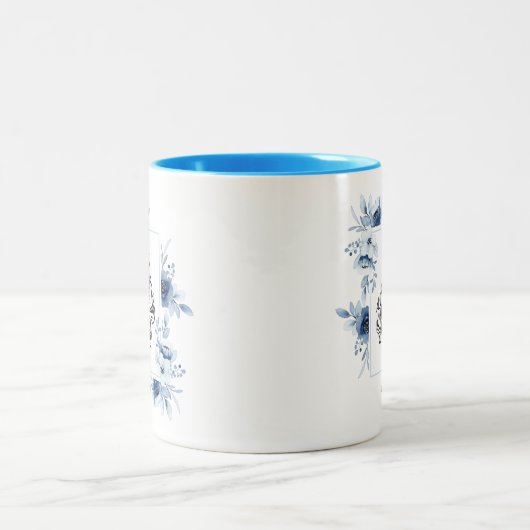 エレガントフローライスラーム書道アッラマグ ツートーンマグカップ (中央)