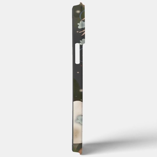 エレガントフローラインスピレーシパーソナライズされたョン名 Case-Mate iPhoneケース (裏面 / 右)