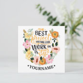 エレガントフローラインスピレーション動機引用文 招待状 (スタンド正面)