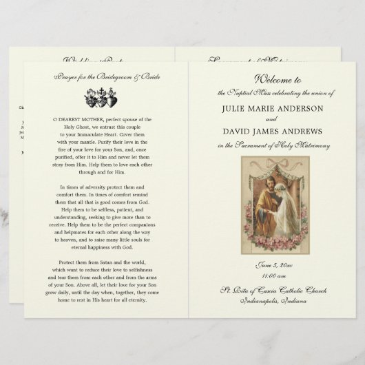 エレガントフローラカ結婚トリックのマスプログラム (正面/裏面)