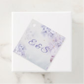 エレガントフローラガーデン春パープルボホイニシャル フェイバータグ (インサイチュ)