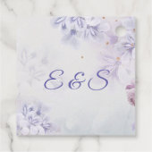 エレガントフローラガーデン春パープルボホイニシャル フェイバータグ (裏面)