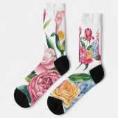 エレガントフローラガーデン靴下 ソックス (左)