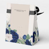 エレガントフローラキンセアニェラ王室のブルーアイボリーバラ フェイバーボックス (裏面サイド)