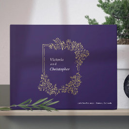 エレガントフローラククラシックレストボタニッ結婚クス ゲストブック