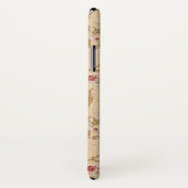 エレガントフローラクラシックと金ゴールドロココフィリグリー Case-Mate iPhoneケース (裏面/右)