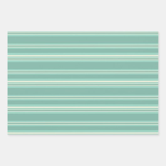 エレガントフローラグかわいらしリー水玉模様ストライプ ラッピングペーパーシート (正面)