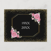 エレガントフローラグリア記念日の保存日 案内ポストカード (裏面)