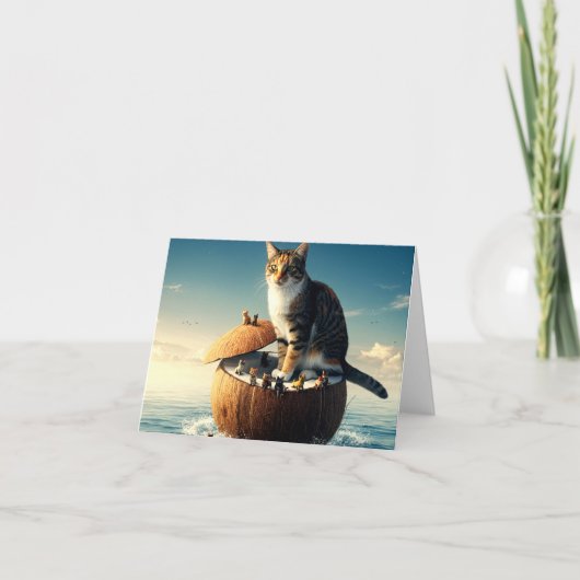 エレガントフローラサンキューカード – あいさつパーソナライズされたする サンキューカード (正面)