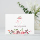 エレガントフローラサンキューカード サンキューカード (スタンド正面)