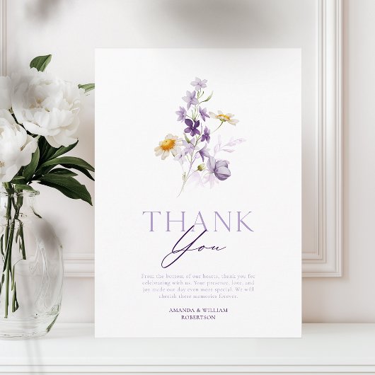 エレガントフローラサンキューカード サンキューカード