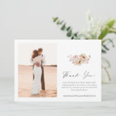 エレガントフローラサンキューカード セーブザデート (スタンド正面)