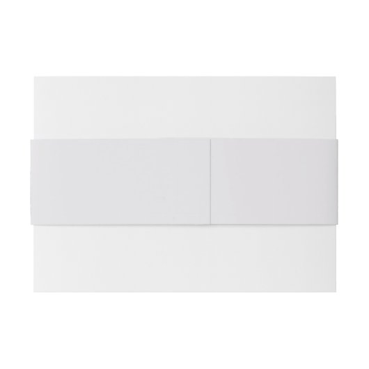 エレガントフローラダスティブルー結婚ズ 招待状ベリーバンド (裏面例)