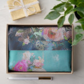 エレガントフローラダックお洒落デコペ 薄葉紙 (ギフト)