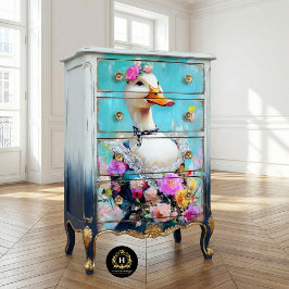 エレガントフローラダックお洒落デコペ 薄葉紙