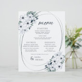 エレガントフローラティール（緑がかった色）ミントメニュー (スタンド正面)