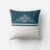 エレガントフローラデザイン クッション (裏面)