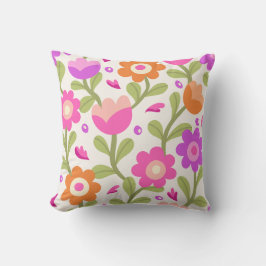 エレガントフローラデザイン – 美しくカスタマイズ可能 クッション