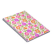 エレガントフローラデザイン – 美しくカスタマイズ可能 ノートブック (右側)