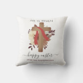 エレガントフローラハッピーイースタークロスクリスチャン クッション (裏面)