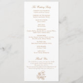 エレガントフローラバラクレストモノグラム結婚金ゴールド プログラム (裏面)