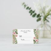 エレガントフローラバラ座席表 プレイスカード (スタンド正面)