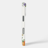 エレガントフローラパーソナライズされた名 Case-Mate iPhoneケース (裏面 / 右)