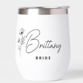 エレガントフローラパーソナライズされた花嫁