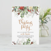 エレガントフローラパーティの招待状 招待状 (スタンド正面)