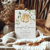 エレガントフローラパーフェクトPEARブライダルシャワー 招待状