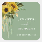 エレガントフローラヒマ結婚ワリ スクエアシール (正面)