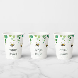 エレガントフローラビー愛結婚性 紙コップ