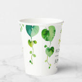 エレガントフローラビー愛結婚性 紙コップ (右)