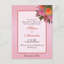 エレガントフローラピンクのシンプル牡丹