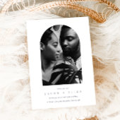 エレガントフローラフォトアーチ結婚植物薬 招待状