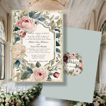 エレガントフローラフランスのクラシック金ゴールド結婚s