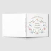 エレガントフローラフレームの最初の通信 ゲストブック (全面)