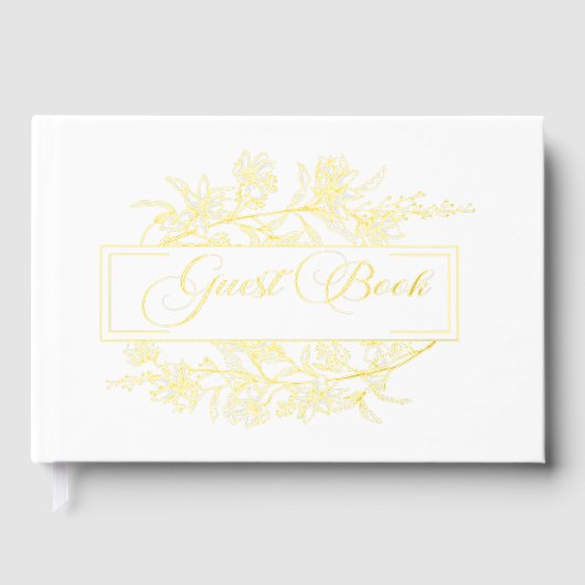 エレガントフローラフレーム書跡スクリプト ゲストブック (正面)