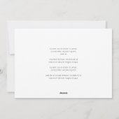 エレガントフローラフレームChristmas One写真 シーズンカード (裏面)