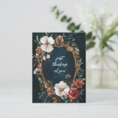 エレガントフローラフレ考えームヴィンテージ ポストカード (スタンド正面)