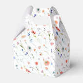 エレガントフローラブライダルシャワーありがとう フェイバーボックス (裏面サイド)