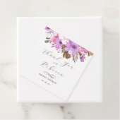 エレガントフローラブライダルシャワーギフトラベル フェイバータグ (インサイチュ)