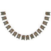 エレガントフローラブライダルシャワーフラグ バンティングフラッグ (全)