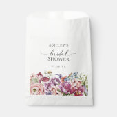 エレガントフローラブライダルシャワー フェイバーバッグ (正面)