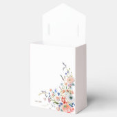 エレガントフローラブライダルシャワー フェイバーボックス (オープン)