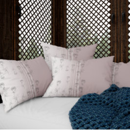 エレガントフローラブラシバラ 枕カバー