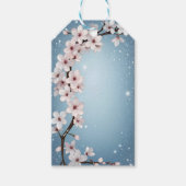 エレガントフローラブロッサム結婚式招待状デザイン ギフトタグ (正面)
